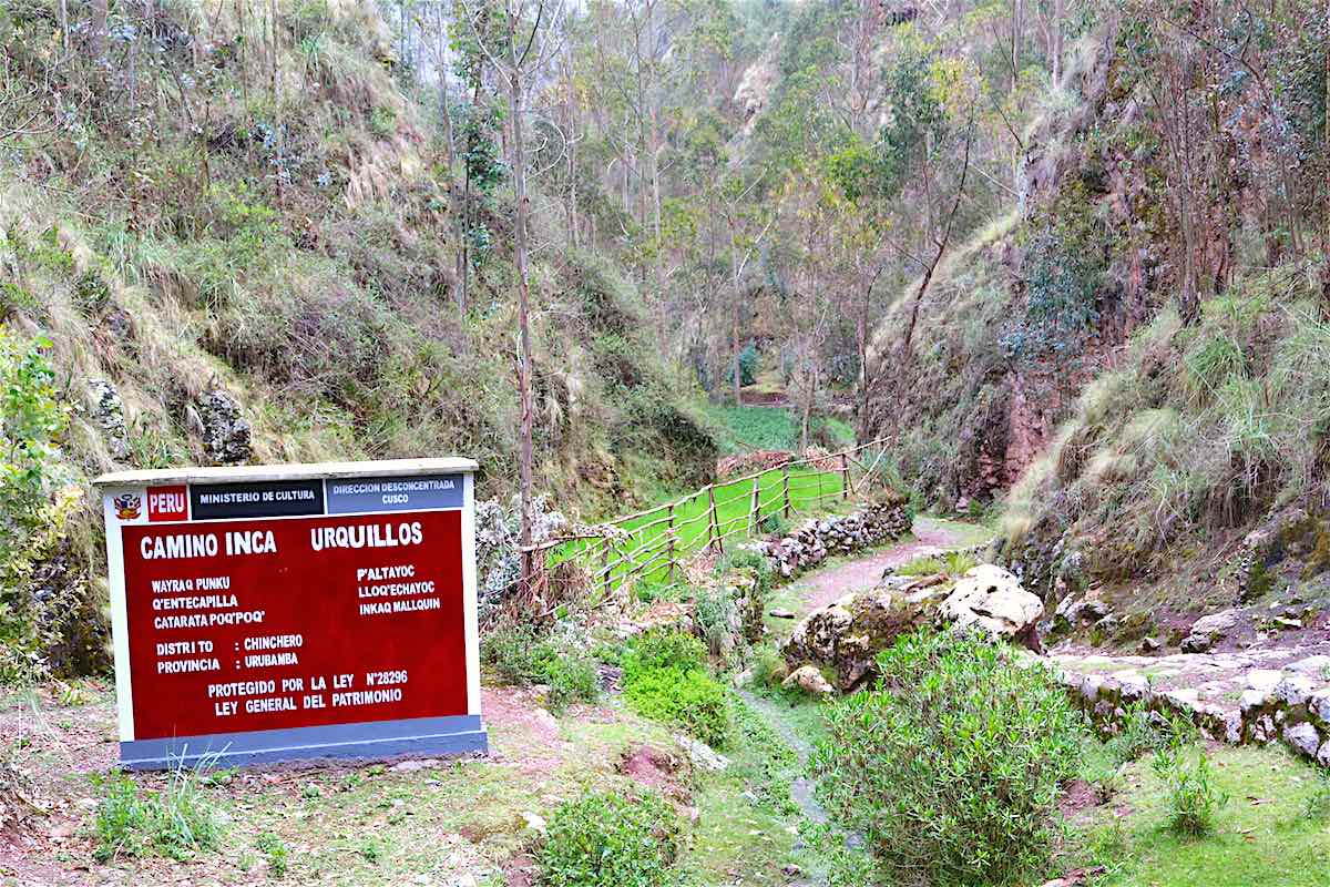 Inca Trail chinchero urquillos